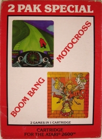 2 Pak Special:  Motocross / Boom Bang Box Art