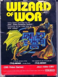 Wizard of Wor [CA] Box Art