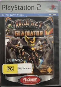 Ratchet: Gladiator - Platinum Box Art