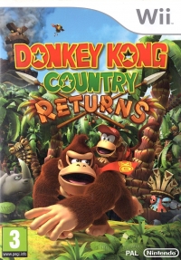 Donkey Kong Country Returns (RVL-SF8P-STA) Box Art