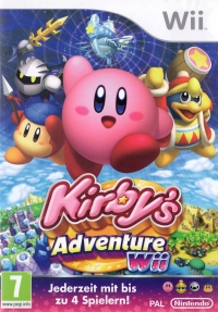 Kirby's Adventure Wii [AT][CH] Box Art