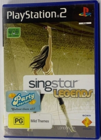 SingStar Legends Box Art