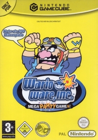 WarioWare, Inc: Mega Party Games! [AT][CH][DE] Box Art