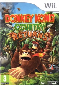 Donkey Kong Country Returns (RVL-SF8P-STA-1) Box Art