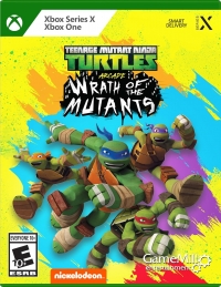 Teenage Mutant Ninja Turtles Arcade: Wrath of the Mutants Box Art