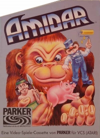 Amidar (beveled box) Box Art