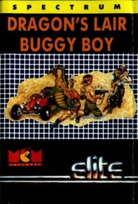 Dragon's Lair / Buggy Boy Box Art