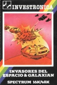 Invasores del Espacio & Galaxian Box Art