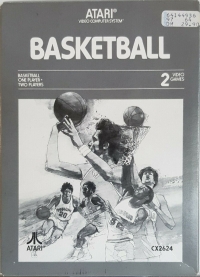 Basketball (gray box / 1986) Box Art