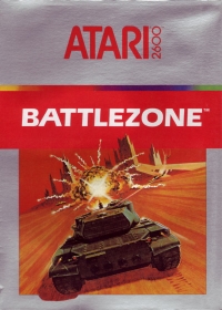 Battlezone (silver box / 1987) Box Art