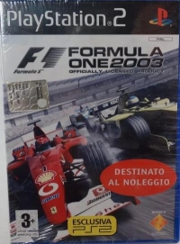 Formula 1 2003 (Destinato al Noleggio) Box Art