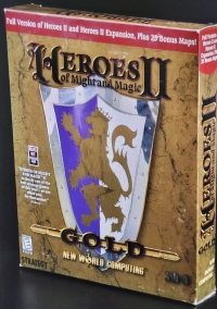 Heroes of Might and Magic II Gold Box Art