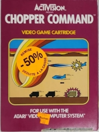 Chopper Command (white label) Box Art