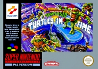 Teenage Mutant Hero Turtles IV: Turtles in Time (ES) Box Art