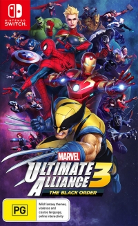 Marvel Ultimate Alliance 3: The Black Order Box Art