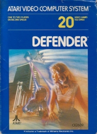 Defender (1986 / Printed in Taiwan) Box Art