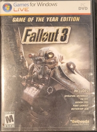 Fallout 3: Game of the Year Edition Box Art