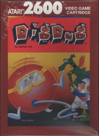 Dig Dug (red box) Box Art