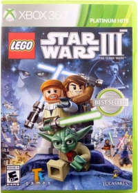 Lego Star Wars III: The Clone Wars - Platinum Hits (8036292) Box Art