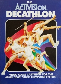 Activision Decathlon, The (black label) Box Art