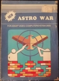 Astro War (blue box) Box Art