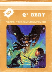 Q* Bert (yellow box) Box Art