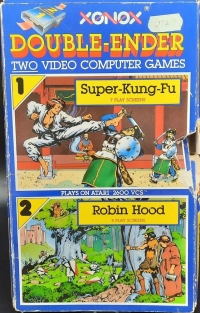 Double-Ender:  Super-Kung-Fu / Robin Hood Box Art