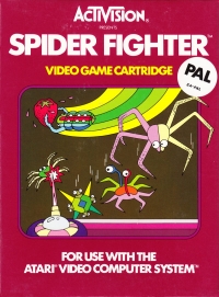 Spider Fighter (white label) Box Art