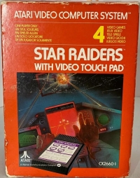 Star Raiders with Video Touch Pad Box Art