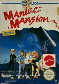 Maniac Mansion Box Art