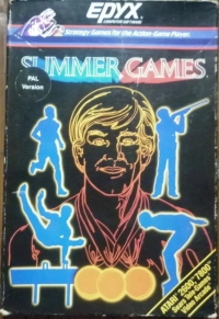 Summer Games (barcode back) Box Art