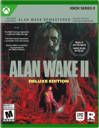 Alan Wake 2 Deluxe Edition Box Art