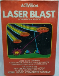 Laser Blast - International Edition (EAG-008) Box Art