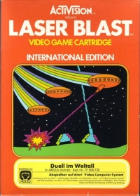 Laser Blast [DE] Box Art