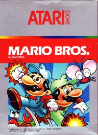 Mario Bros. (silver box / 1987) Box Art