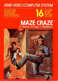 Maze Craze (1978) Box Art