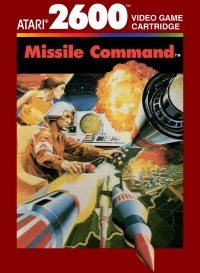 Missile Command (1988) Box Art