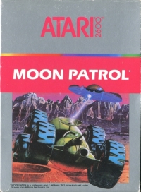 Moon Patrol (1985) Box Art