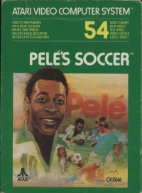 Pelé's Soccer (1986) Box Art