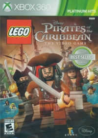 Lego Pirates of the Caribbean: The Video Game - Platinum Hits Box Art