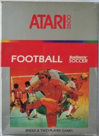 Football RealSports Soccer (1987) Box Art