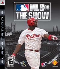 MLB 08: The Show Box Art