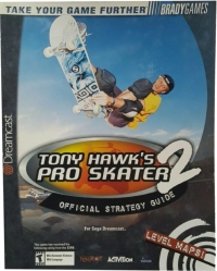 Tony Hawk's Pro Skater 2 Official Strategy Guide (Sega Dreamcast) Box Art