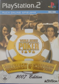 World Series of Poker: Tournament of Champions: 2007 Edition [DE] Box Art