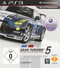 Gran Turismo 5: Academy Edition [DE] Box Art