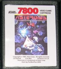 Asteroids VE Box Art