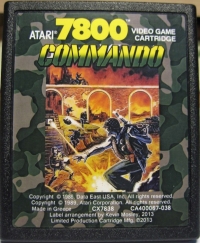 Commando (Limited Production Cartridge) Box Art