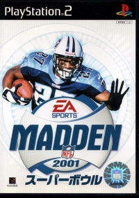 Madden NFL Super Bowl 2001 Box Art