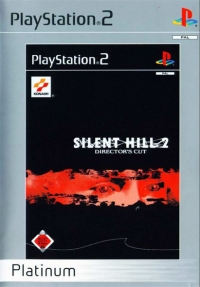 Silent Hill 2: Director's Cut - Platinum (7022504 / SLES-51156 disc) Box Art