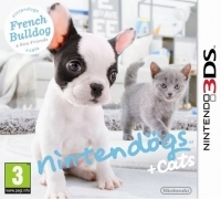 Nintendogs + Cats: French Bulldog & New Friends [DK][SE] Box Art